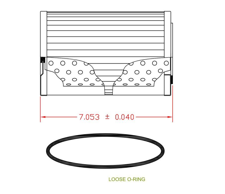 Hydrafil Replacement Filter Element for Big A 889