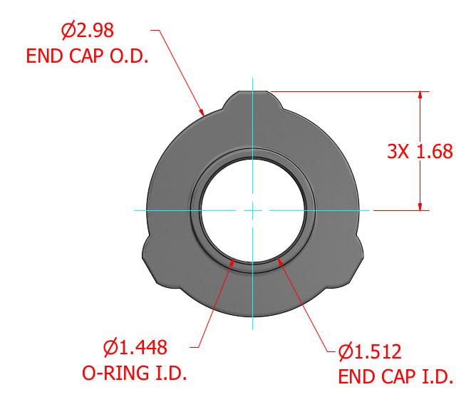 Hydrafil Replacement Filter Element for Denison DE2682B2C20