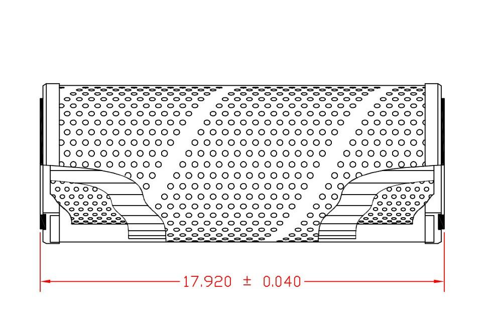 Hydrafil Replacement Filter Element for Komatsu 2086061150