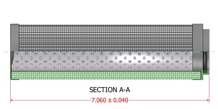 Hydrafil Replacement Filter Element for Norman 586FB3AL