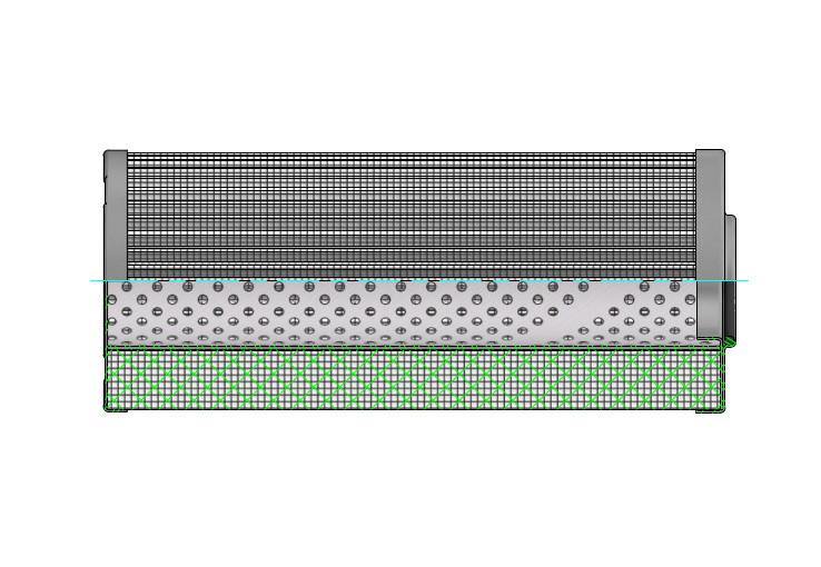 Hydrafil Replacement Filter Element for Leemin  HDX-100X3