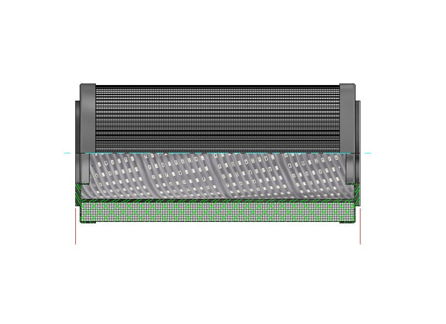 Hydrafil Replacement Filter Element for Kaydon KF4518-8 stacked