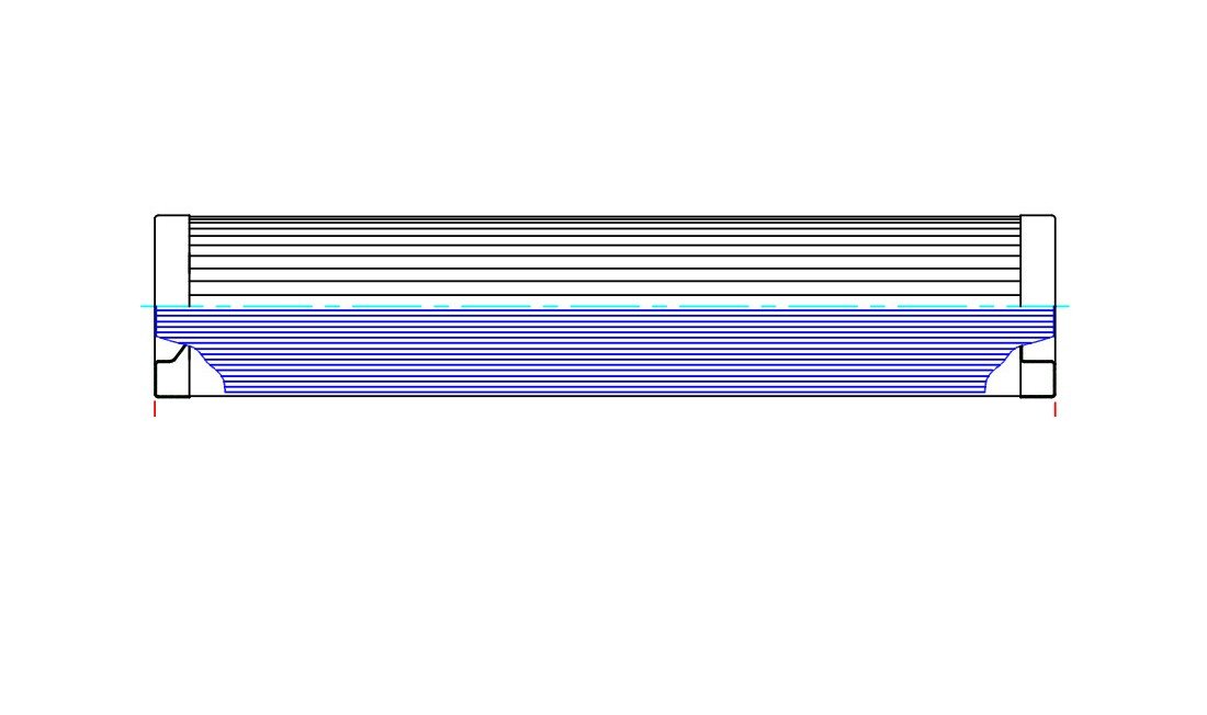 Hydrafil Replacement Filter Element for Pall HC6430FKN13H