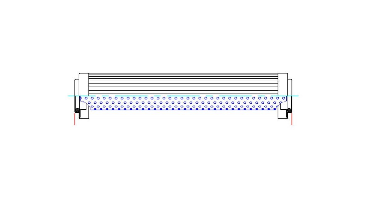 Hydrafil Replacement Filter Element for Taisei Kogyo GF-A-03-3-10U-IV