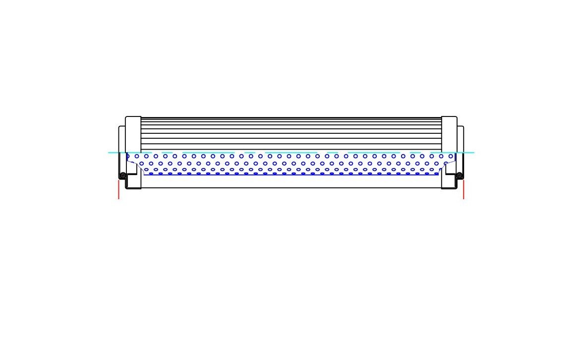 Hydrafil Replacement Filter Element for Taisei Kogyo P-GF-A-03-3-40U