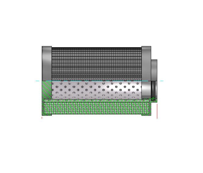 Hydrafil Replacement Filter Element for Pall HC9101FKN4H