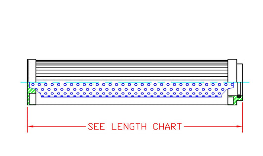 Hydrafil Replacement Filter Element for Pall HC9021FCT8JY923