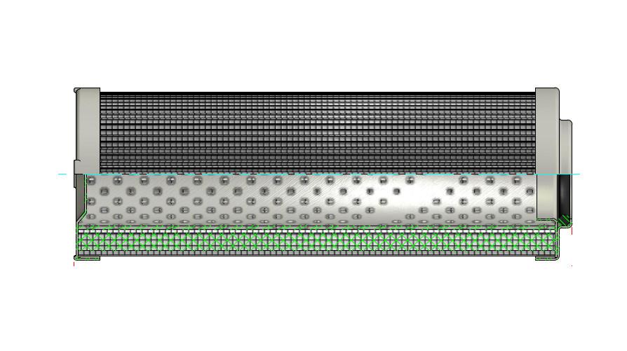 Hydrafil Replacement Filter Element for Stauff SD024510B