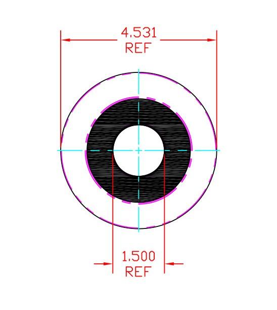 Hydrafil Replacement Filter Element for Parker 935185Q