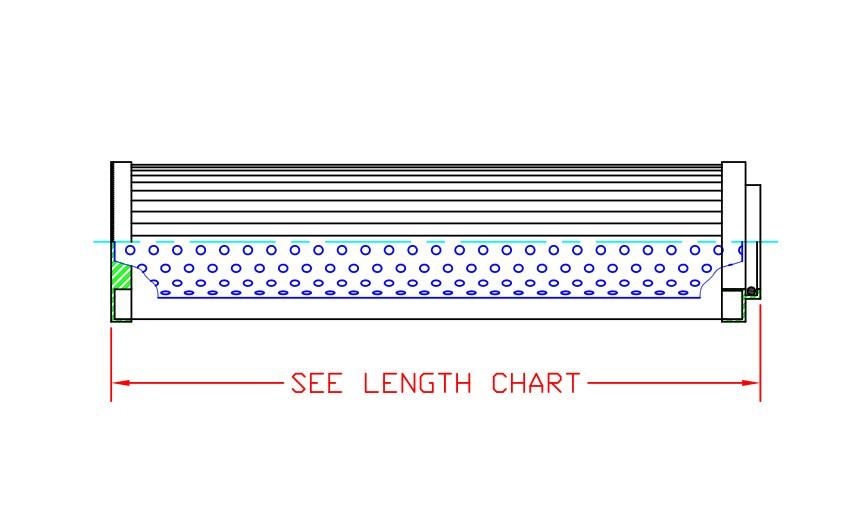 Hydrafil Replacement Filter Element for Norman 588G-10DM
