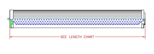 Hydrafil Replacement Filter Element for Pall HC2289FAS14H