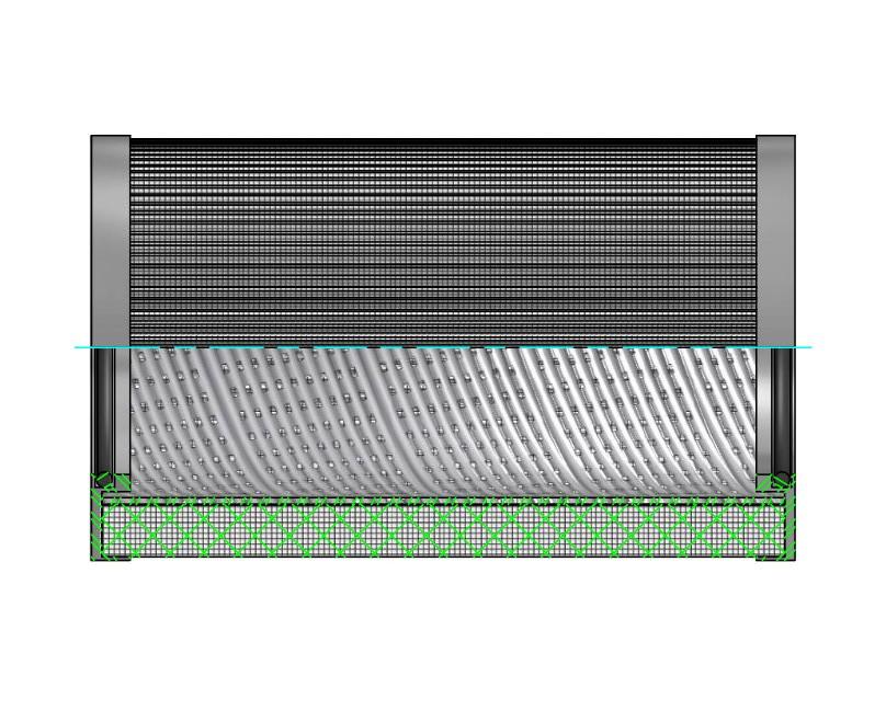 Hydrafil Replacement Filter Element for Internormen 01.NR1000.10VG.10.B.P.VA