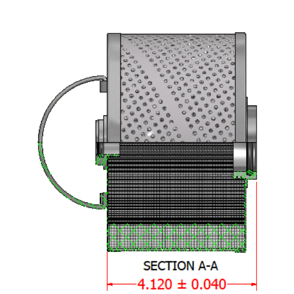 Hydrafil Replacement Filter Element for Triple R DWG100