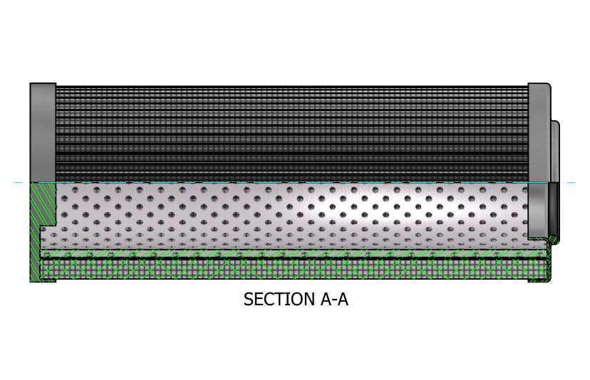 Hydrafil Replacement Filter Element for Taisei Kogyo G-GC-6-8CH