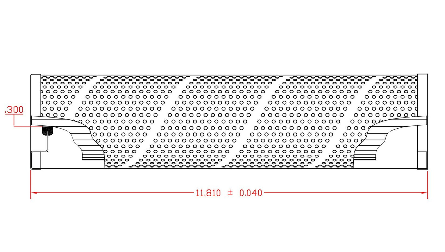 Hydrafil Replacement Filter Element for Indufil RRR-Z-180-A-CC10-V