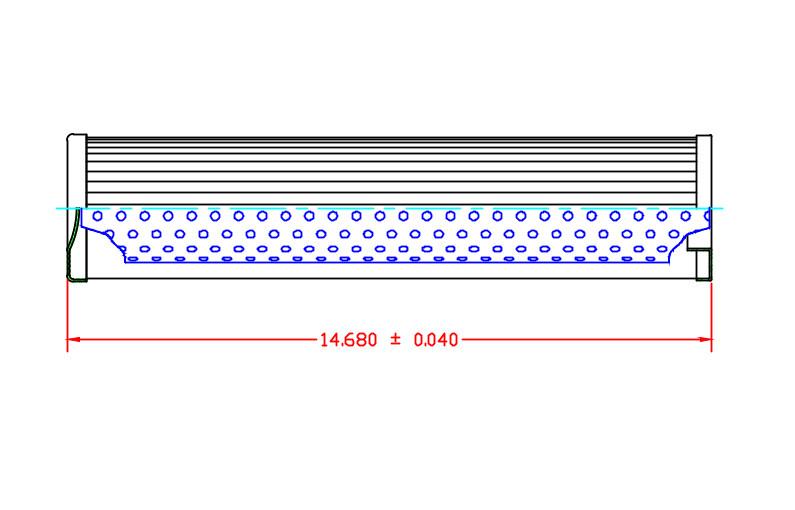 Hydrafil Replacement Filter Element for Pall HC2236FAT15