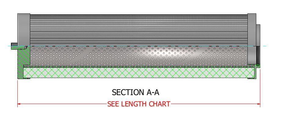 Hydrafil Replacement Filter Element for Indufil INR-S-620-API-PF10-V