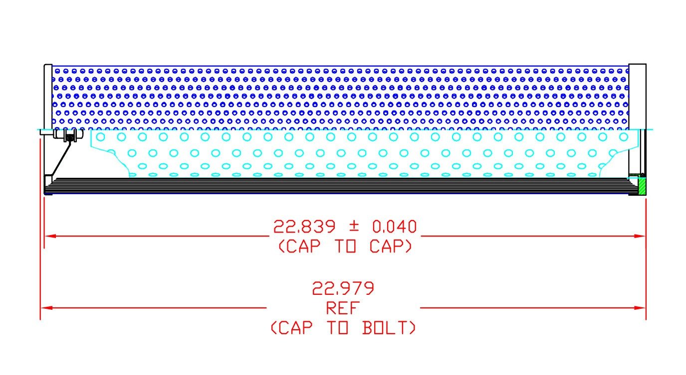 Hydrafil Replacement Filter Element for Indufil VTR-Z-700-API-GF25-V