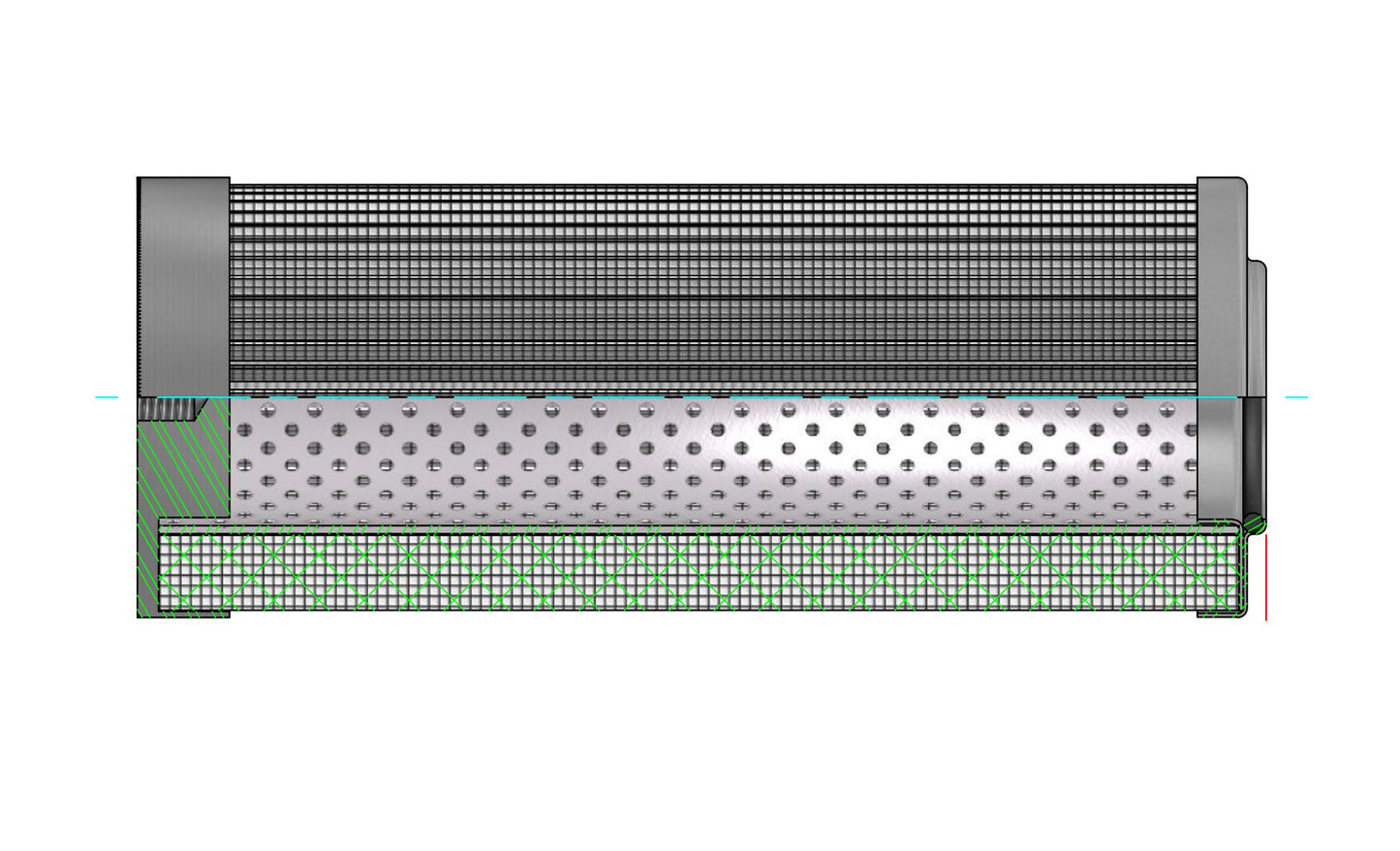 Hydrafil Replacement Filter Element for Indufil MPR-Z-400-API-PX05