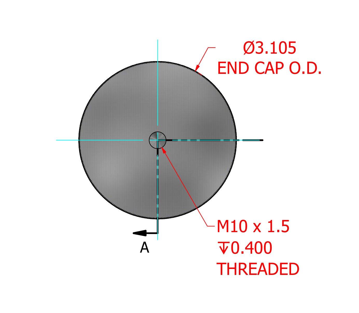 Hydrafil Replacement Filter Element for Indufil INL-Z-400-A-CC25
