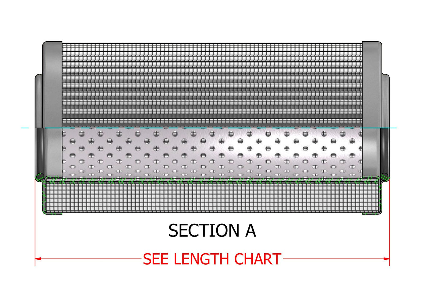 Hydrafil Replacement Filter Element for Rexroth R928005558