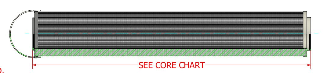 Hydrafil Replacement Filter Element for EPE 16.8304XH3XL-S00-0-V