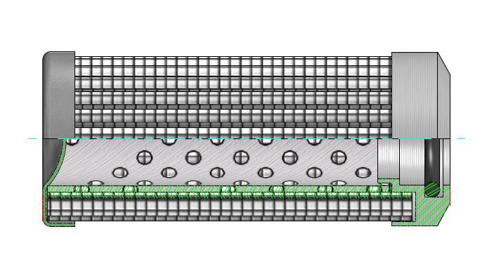 Hydrafil Replacement Filter Element for Stauff SL003B100B