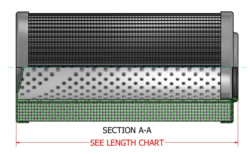 Hydrafil Replacement Filter Element for EPE 2.0030G40-A0V-0-M