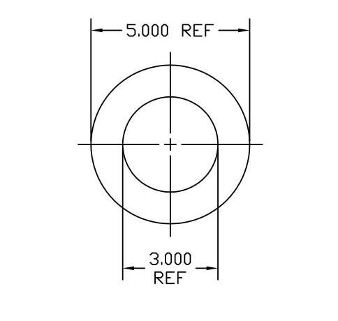 Hydrafil Replacement Filter Element for PTI CU1100-BC