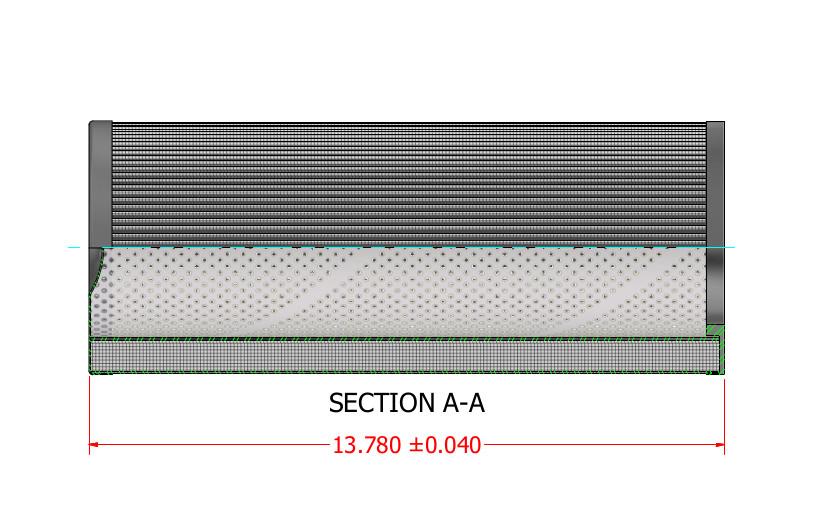 Hydrafil Replacement Filter Element for internormen-01.e950.25vg.10.e.p